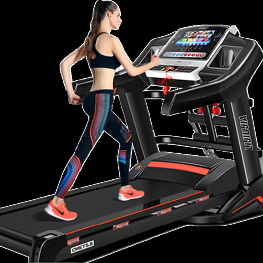 Lijiujia Electric Folding 3Hp Sport Gym Equipment Luxury Training Body Strong Semi Commercial Treadmill